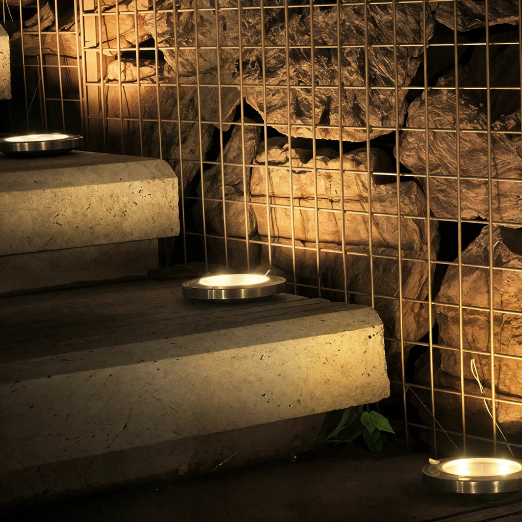 SunSpot - Solar Disk Light & LED Spotlight for Garden - Dena Home