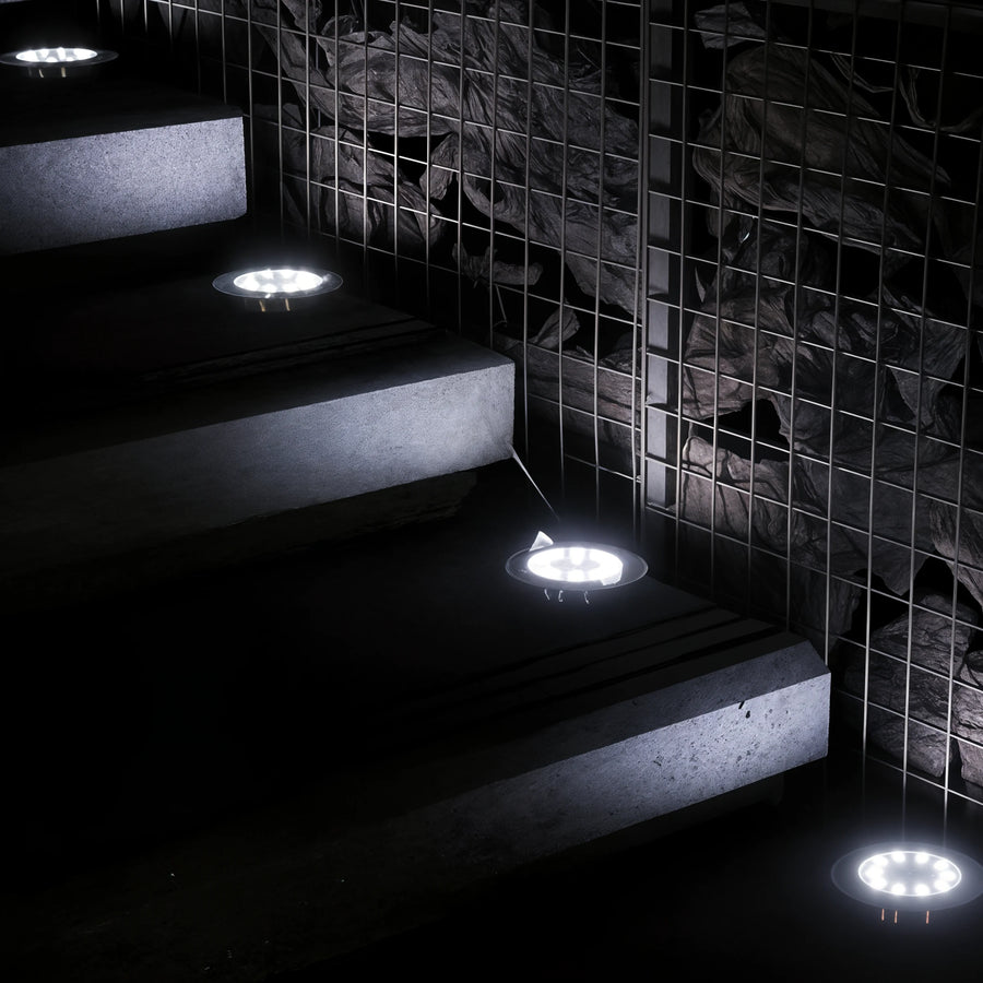 SunSpot - Solar Disk Light & LED Spotlight for Garden - Dena Home