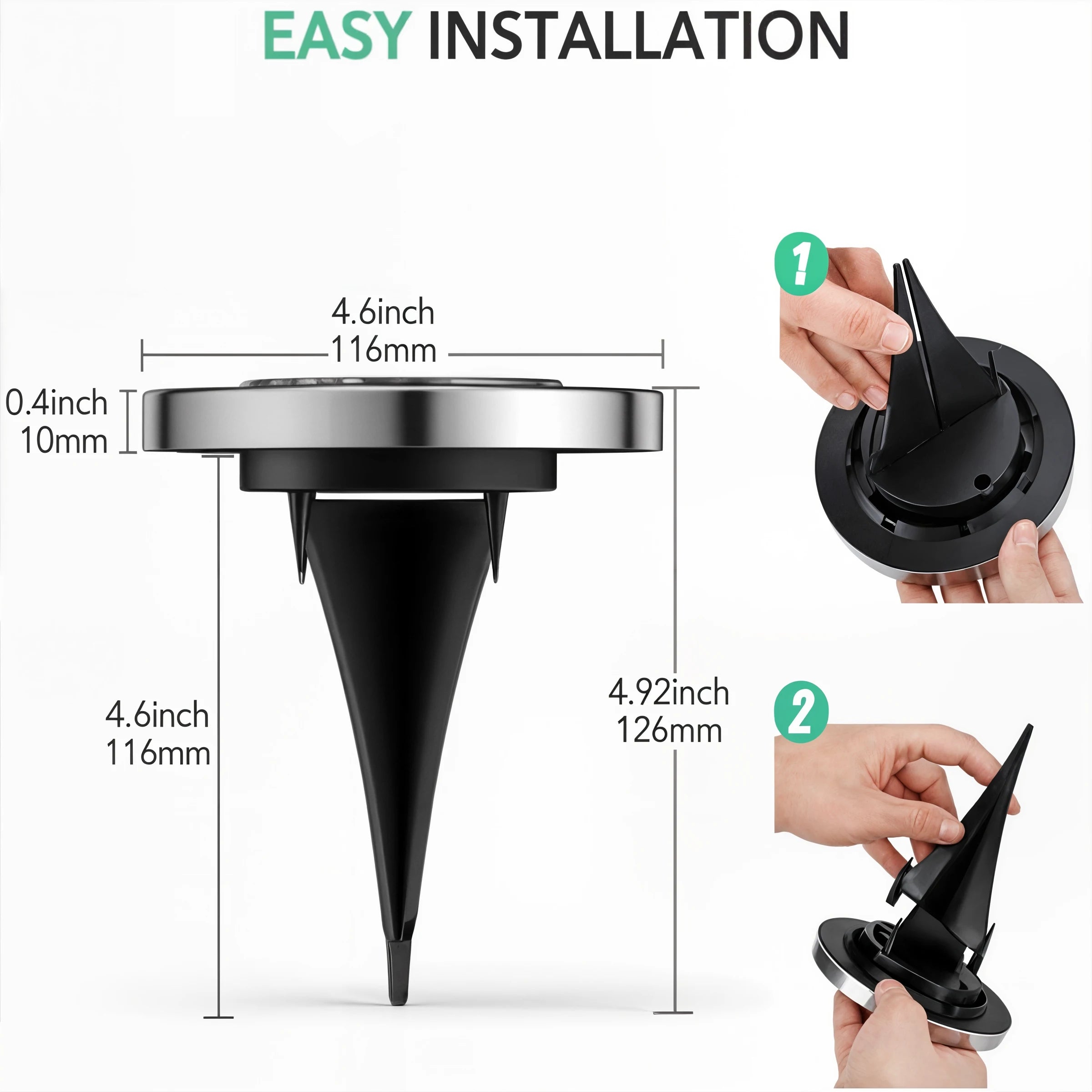 SunSpot - Solar Disk Light & LED Spotlight for Garden - Dena Home