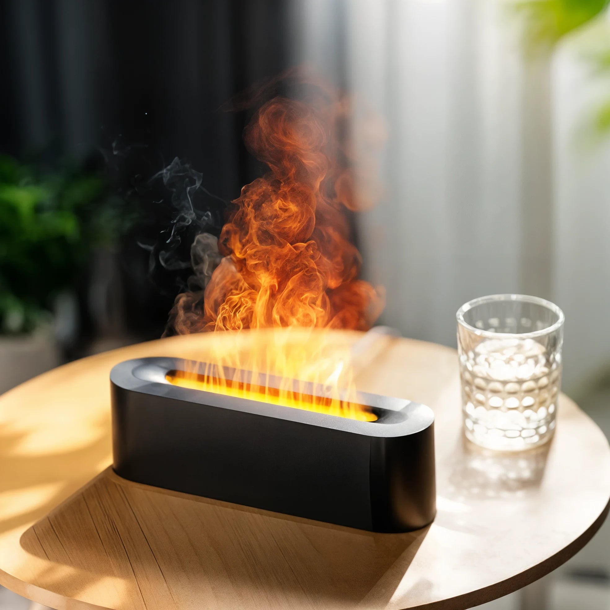 AuraFlame - RGB Aroma Diffuser & Humidifier - Dena Home