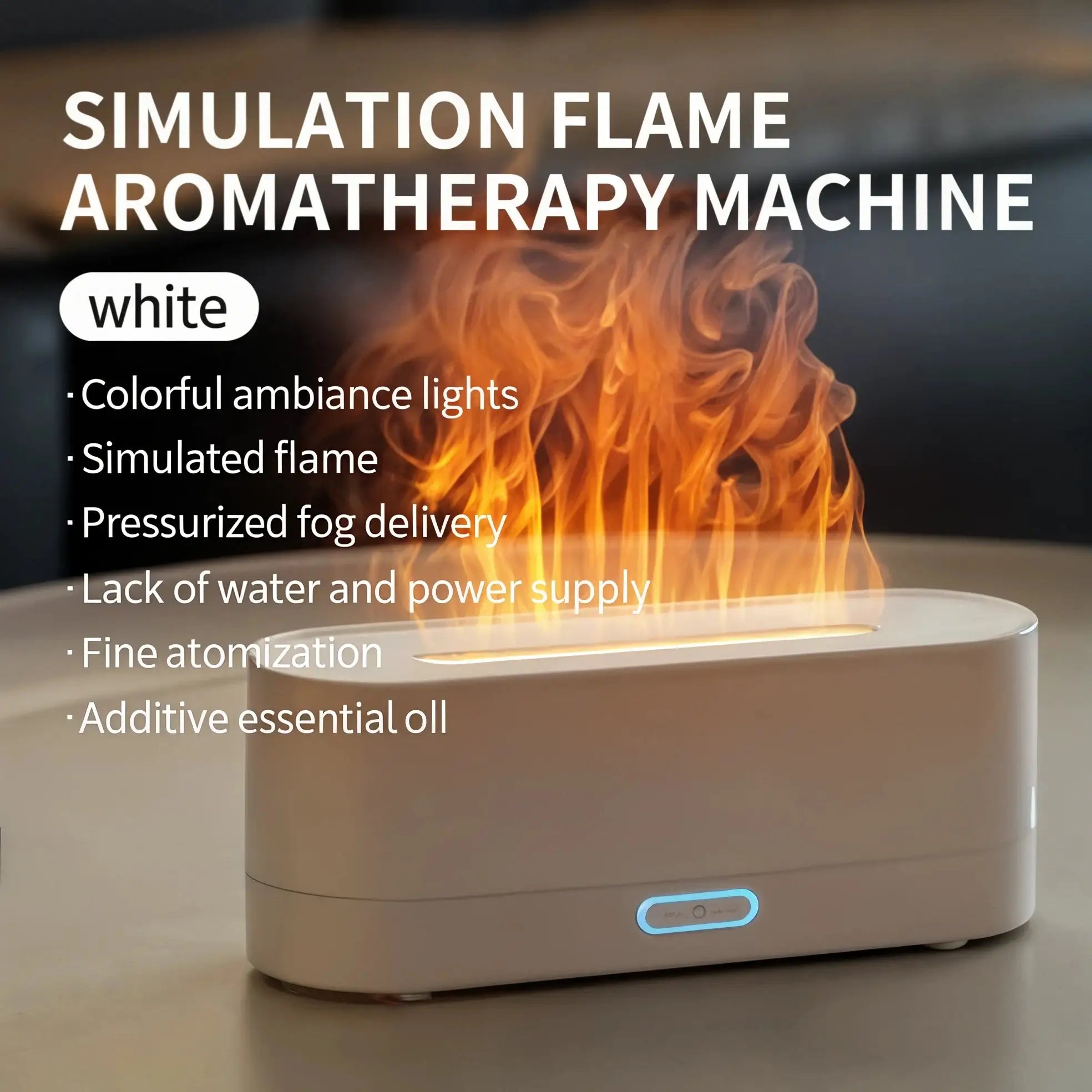 AuraFlame - RGB Aroma Diffuser & Humidifier - Dena Home