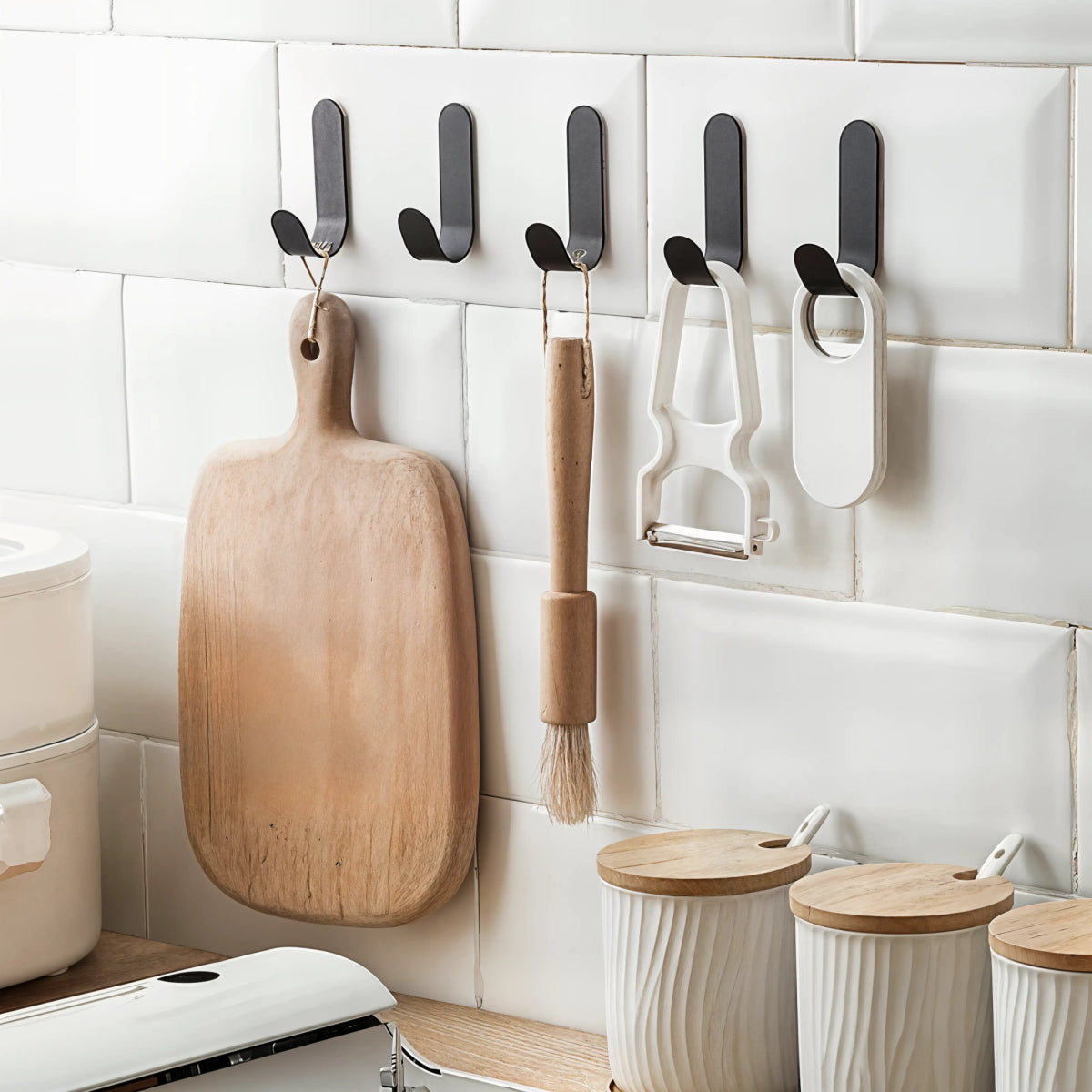 StickHold - Self Adhesive JHook for Hanging - Dena Home