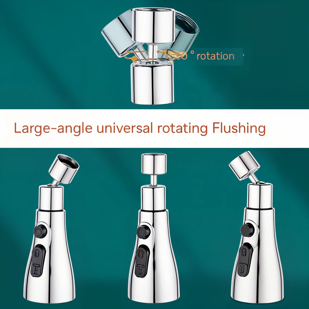 SplashMax - 360° Kitchen 3 - Step Adjustable Tap Extender - Dena Home