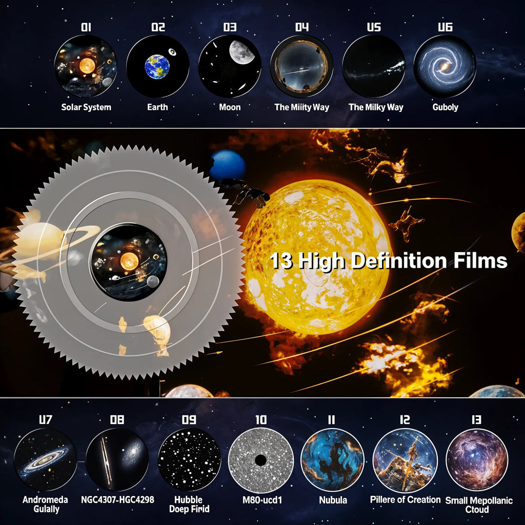 StarSphere - 360° Galaxy Night Light ProjectorDeco - Dena Home