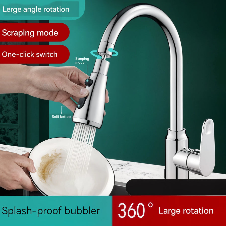SplashMax - 360° Kitchen 3 - Step Adjustable Tap Extender - Dena Home
