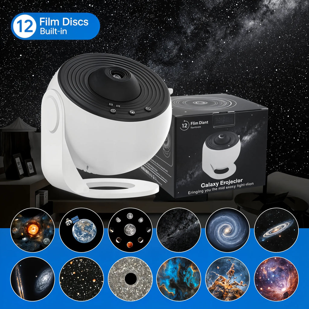 StarSphere - 360° Galaxy Night Light ProjectorDeco - Dena Home