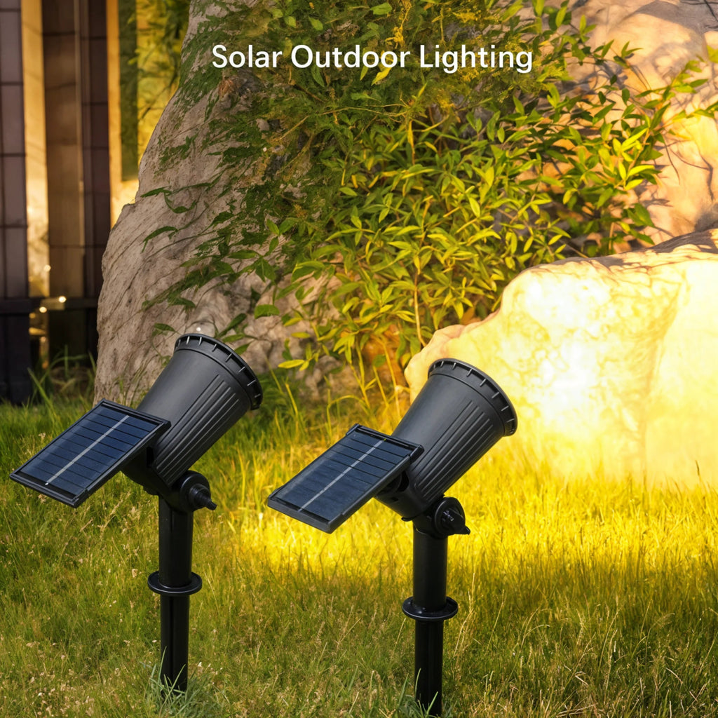 SolarFlare - 9 LED Solar Spot Lights - Dena Home