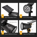 SolarFlare - 9 LED Solar Spot Lights - Dena Home