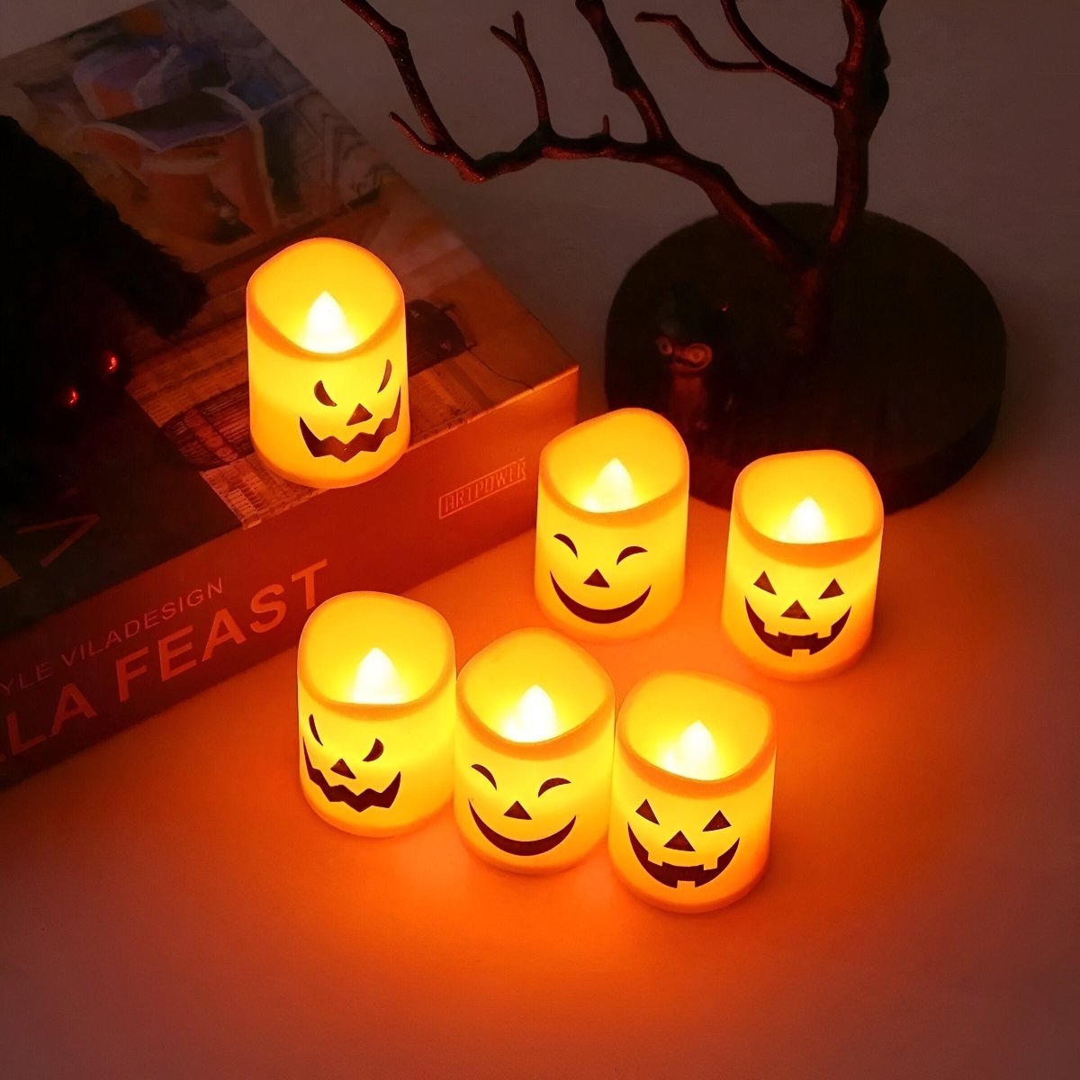 Lumora – Halloween Pumpkin Smile Lights - Dena Home